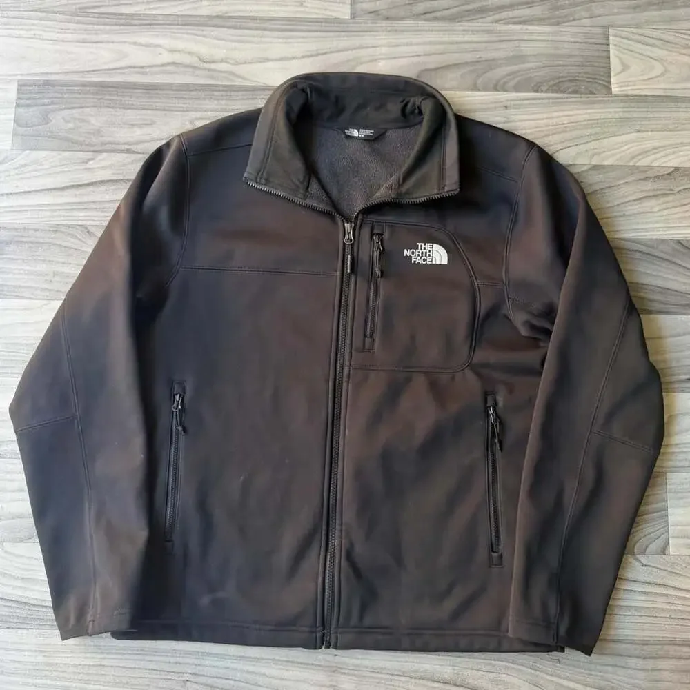 The North Face Men's Apex Soft Shell Jacket Black Medium